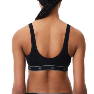 Brassière Noir Femme Lacoste IF8626 vue 0