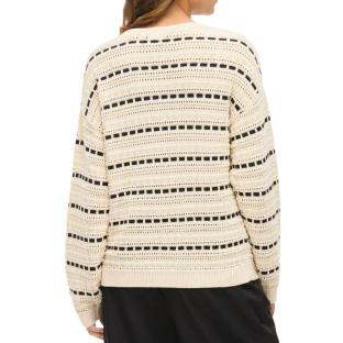 Pull Beige/Noir Femme Vila Marian vue 2
