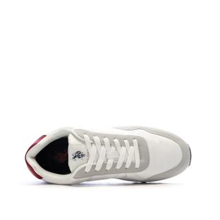 Baskets Blanches/Grises/Marines Femme US Polo ASSN FS1 vue 0