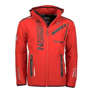 Parka Softshell Rouge Homme Royaute pas cher