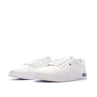Baskets Blanches Femme Tommy Hilfiger Essential Stripes Sn vue 6