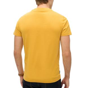 T-Shirt Jaune Homme Superdry Essential vue 2