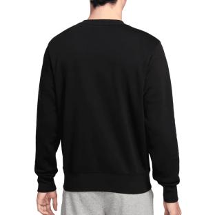 Sweat Noir/Rouge Homme Nike U Nsw Crew vue 0