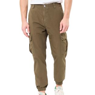Pantalon Cargo Kaki Homme Tommy Hilfiger Ryan pas cher