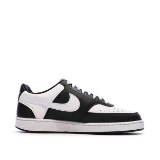 Baskets Noires/Blanches Homme Nike Court Vision Lo vue 2