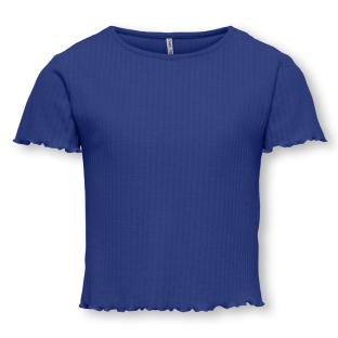 T-shirt Bleu électrique Fille Only Nella vue 0