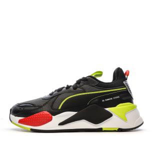 Baskets Blanches/Noires Garçon Puma Eos pas cher