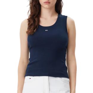Débardeur Marine Femme Tommy Hilfiger Essential pas cher