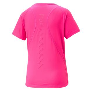 T-Shirt Rose Femme Puma Run Cloudspun vue 2