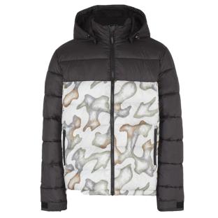 Blouson Noir/Gris Homme O'Neill O'riginals Puffer pas cher