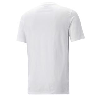 T-Shirt Blanc Homme Puma Graphics674477 vue 2