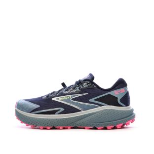 Chaussures de trail Marine Femme Brooks Divide 5 pas cher