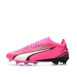 Chaussures de Foot Roses Homme Puma Ultra Match FG/AG pas cher
