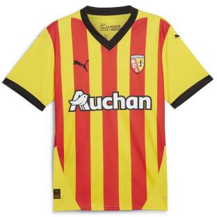 RC Lens Maillot Réplica Domicile Homme Puma 2024/2025 pas cher