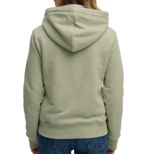 Grünes Superdry Essential Logo-Sweatshirt für Damen Ansicht 0