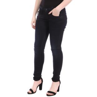 Jean Skinny Bleu Marine Brut Femme G-Star New Ocean pas cher