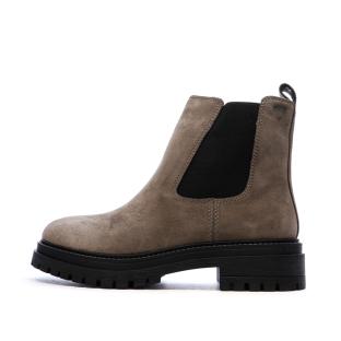 Bottines Marrons Femme Geox Iridea pas cher