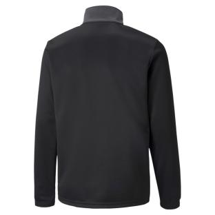 Sweat 1/4 de zip Noir/Gris Garçon Puma Indrise vue 2