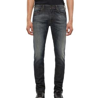 Jean slim Bleu foncé Homme Diesel Thommer pas cher