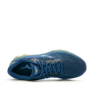 Chaussures de Running Bleu Homme Mizuno Wave Horizon 6 vue 4