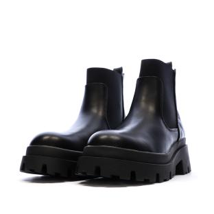 Bottines Noires Femme Only Doja vue 6