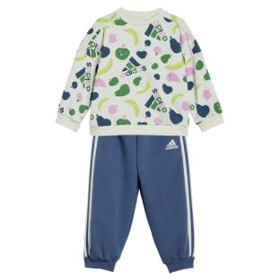 Survêtement Bleu/Blanc Fille Adidas Fruit vue 0