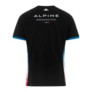 T-shirt Noir/Turquoise Homme Kappa Adirend vue 2