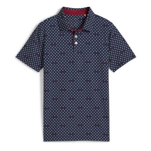 Polo de Golf Marine Garçon Puma Boys Mattr Burgh vue 0