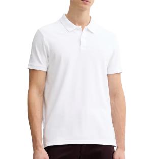 Polo Blanc Homme Calvin Klein Jeans Refined pas cher