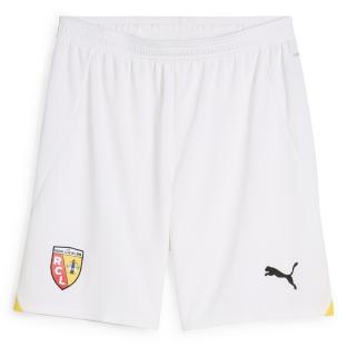RC Lens Short Blanc Homme Puma 2024/25 pas cher