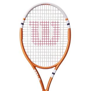 Raquette de tennis Blanche/Orange Mixte Wilson Roland Garros vue 3