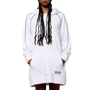 Robe sweat Blanc Femme Kaporal VACRIH pas cher
