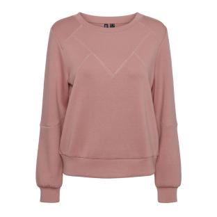 Sweat Rose Femme Pieces Niva pas cher