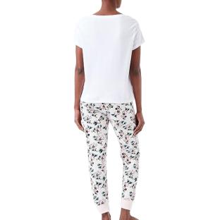 Pyjama Blanc/Noir Femme Disney Good Vibes Minnie vue 0