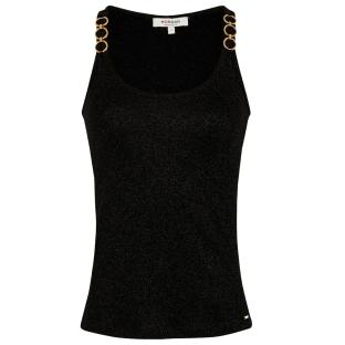 Débardeur Noir Femme Morgan Fil vue 0