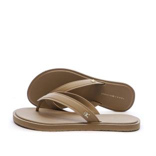 Tongs Beige Femme Tommy Hilfiger Scandi Premium vue 0