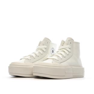 Baskets Blanches Femme Converse Chuck Taylor All Star Cruise vue 6