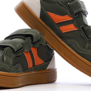 Baskets Kaki/Orange Garçon Xti 151408 vue 7