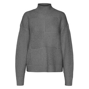 Pull Gris Femme Vero Moda Moon pas cher