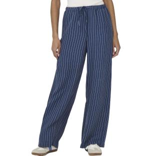 Pantalon fluide Marine/Blanc Femme JDY Power vue 0