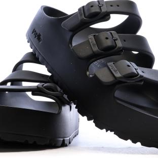 Sandales Noires Femme Birkenstock Florida Flex vue 7