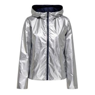 Parka Marine/Argent Femme Only Fry vue 3
