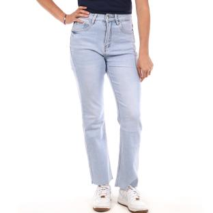 Jean Droit Bleu Clair Femme Monday Premium 11 vue 0