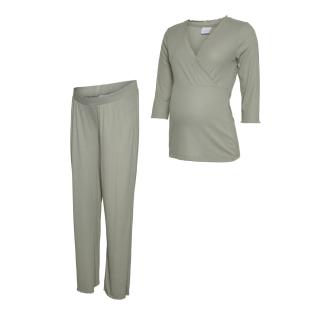 Pyjama de Grossesse Vert Femme Mamalicious Payton pas cher