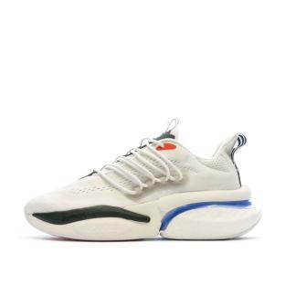 Baskets Blanches Homme Adidas Alphaboost V1 pas cher
