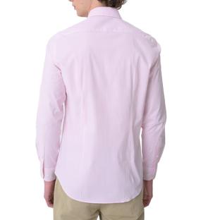 Chemise Blanche/Rose Homme Tommy Hilfiger Strch Poplin vue 2