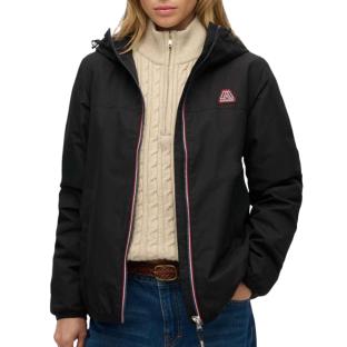 Veste de Pluie Noire Femme Superdry Essential Tri Windbreaker vue 0