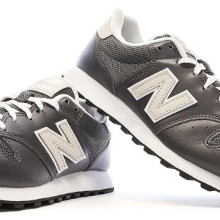 Baskets Grises Femme New Balance 500 vue 7