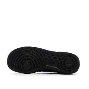Air Force 1 Noires Garçon Nike vue 0