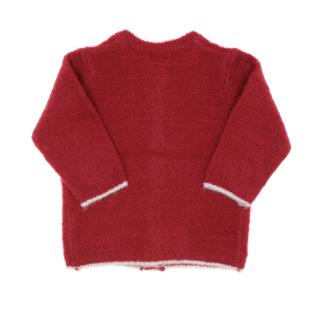Gilet Rose Framboise Fille EOM Chardi vue 2
